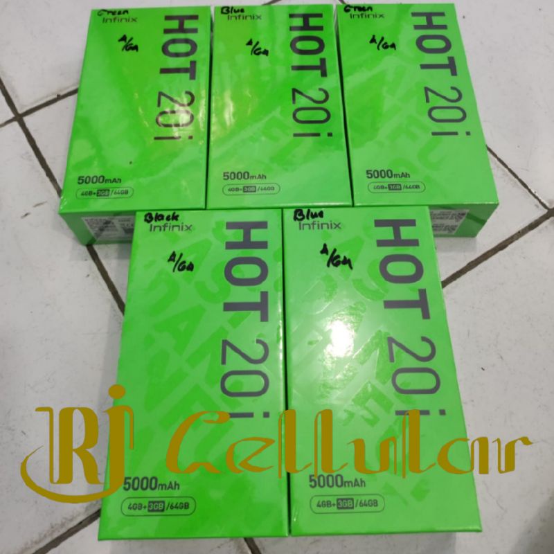 Infinix Hot 20i 4/128 Garansi Resmi