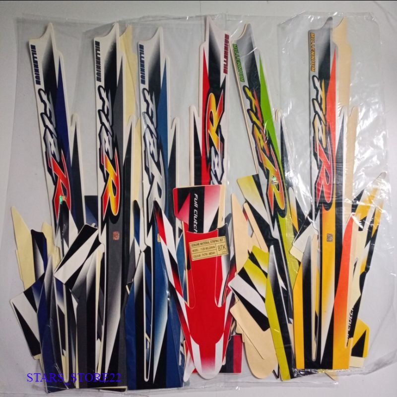 (ORI) striping sticker Yamaha FIZR F1ZR FIZ R milenium 2000 ORIGINAL