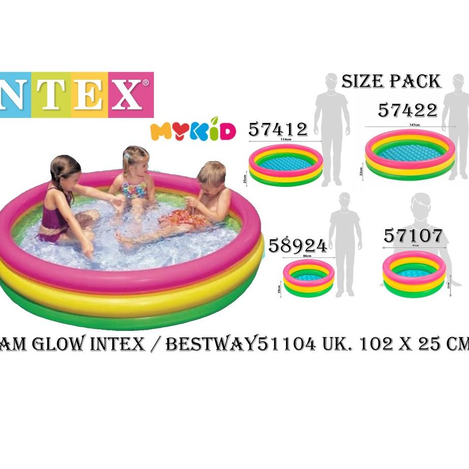 ○ Kolam Anak Intex / Kolam Karet Intex /Kolam Renang intex ♙