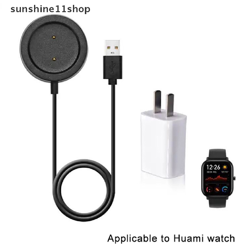 Sho 1m USB Magnetic Charger Cradle Dock Base Untuk Huami Amazfit GTR Gts42/44mm N