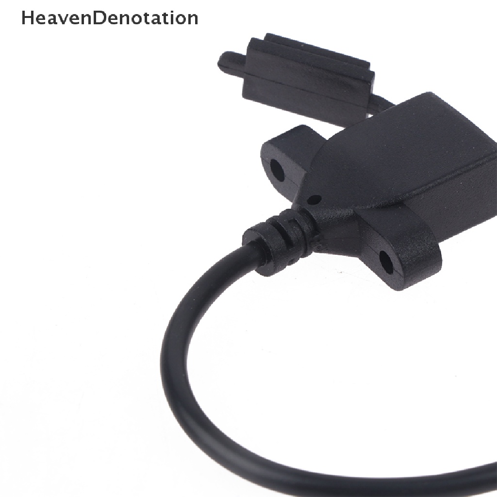 [HeavenDenotation] 2pin 4pin Diy USB Female Plug Power Socket Kabel Debu Bukti Penutup Konektor Kawat Las Power Supply Port Data Charging HDV