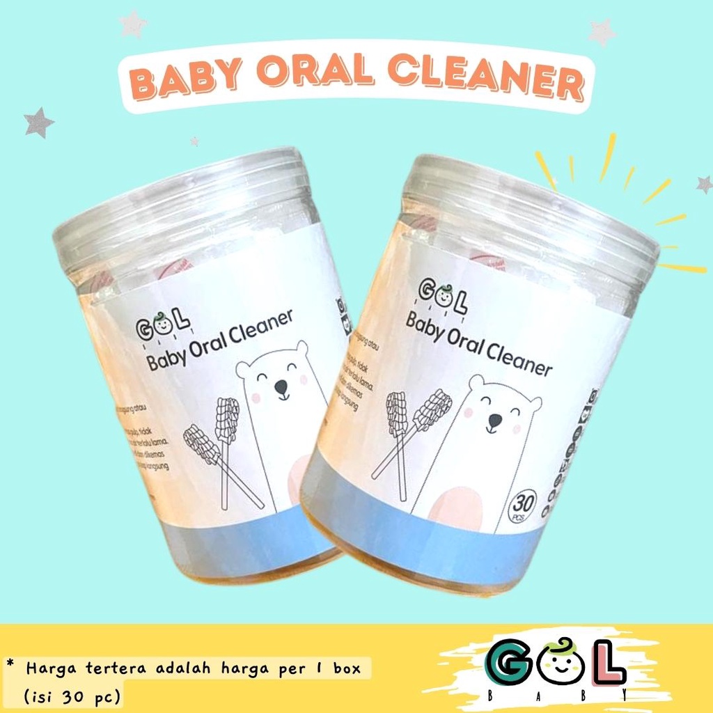 GOL Baby Oral Cleaner | Pembersih Lidah Gigi Gusi Mulut Bayi