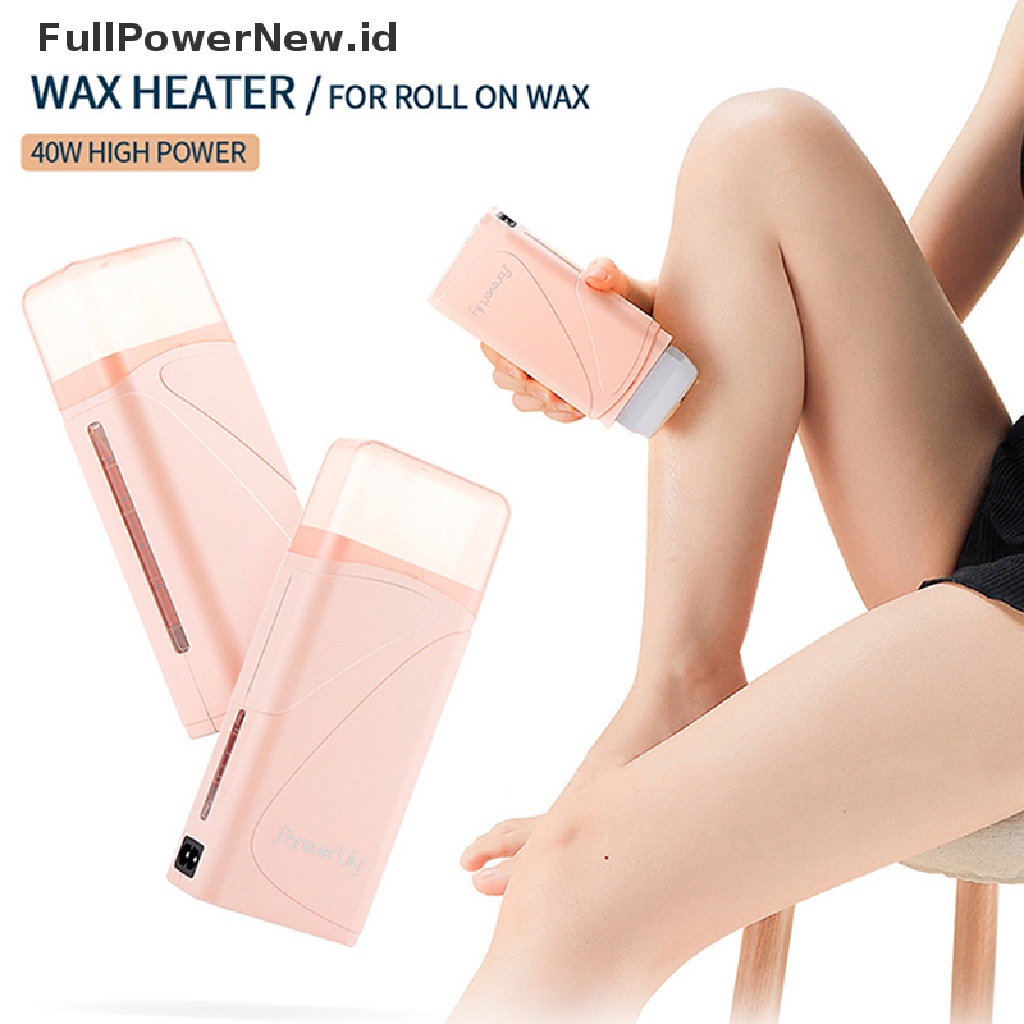 Power Roll on Depilatory Hot Wax Warmer Heater Roller Mesin Penghilang Bulu Rambut Listrik ID