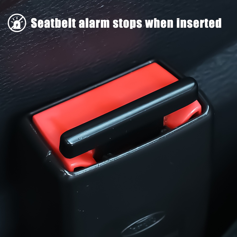 1pc Klip Gesper Sabuk Pengaman Mobil Tersembunyi Tak Terlihat Sabuk Pengaman Stopper Plug Pembuka Botol Dudukan Kendaraan Universal Alloy Safety Belt Clip Auto Interior Aksesoris