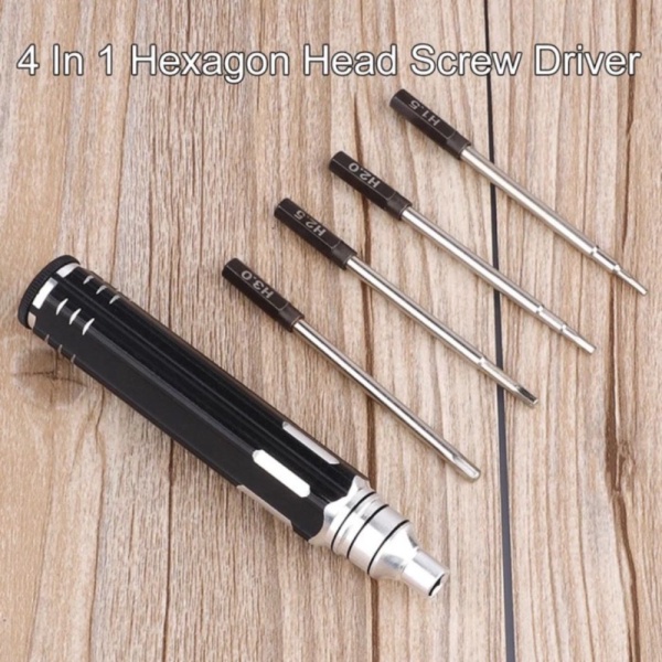 

Dijual Long Shaft 4pc Hex driver Hight Quality - 4 in 1 Limited