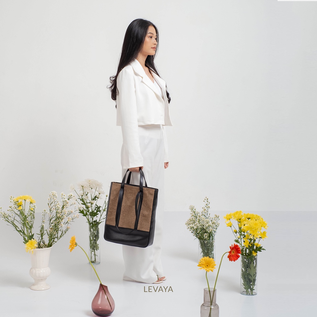 LEVAYA Lucy Totebag - 6 Colours - Tas Wanita