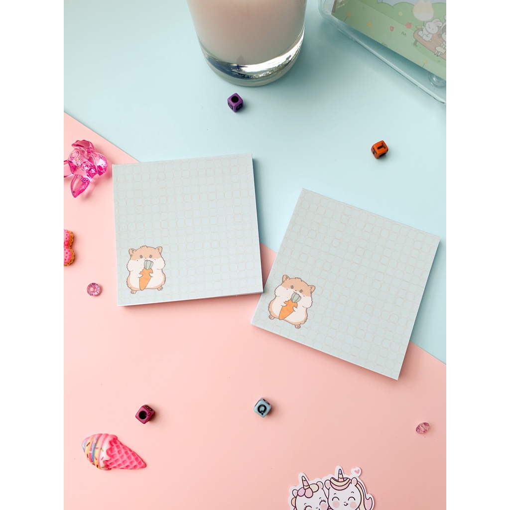 【GOGOMART】Kertas Memo Memopad Memo Notepad / Memo Catatan Bukan Sticky Notes Tempel - MM019