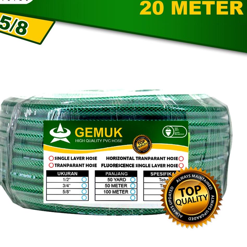 ➮ SELANG AIR 5/8 20 METER / SELANG TAMAN ANTI LUMUT CUCI KENDARAAN ➫