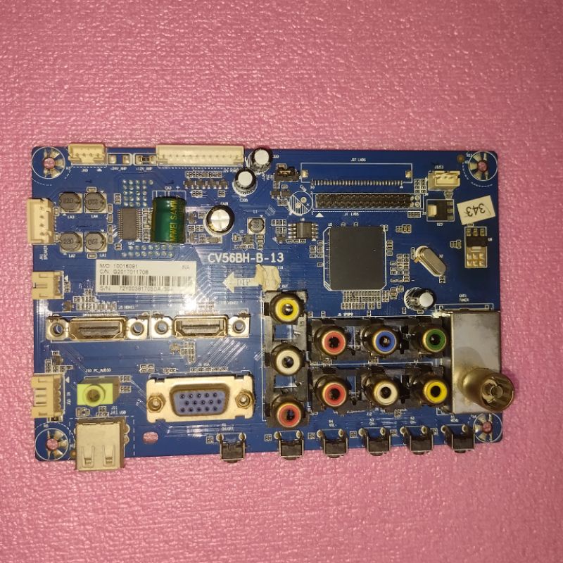 mainboard tv led Polytron PLD24T8511