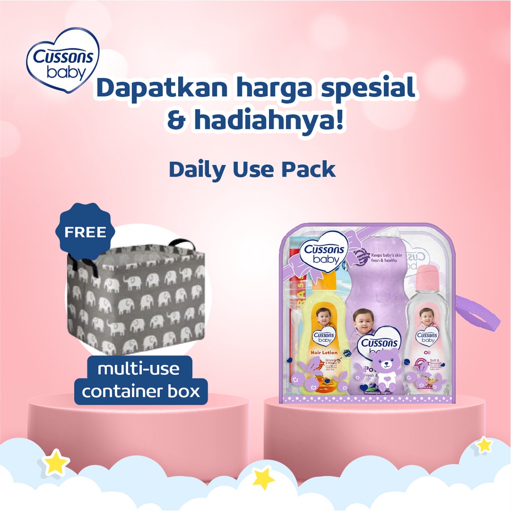 𝐑𝐀𝐃𝐘𝐒𝐀 - Cussons Baby Oil 100ml / Minyak Bayi