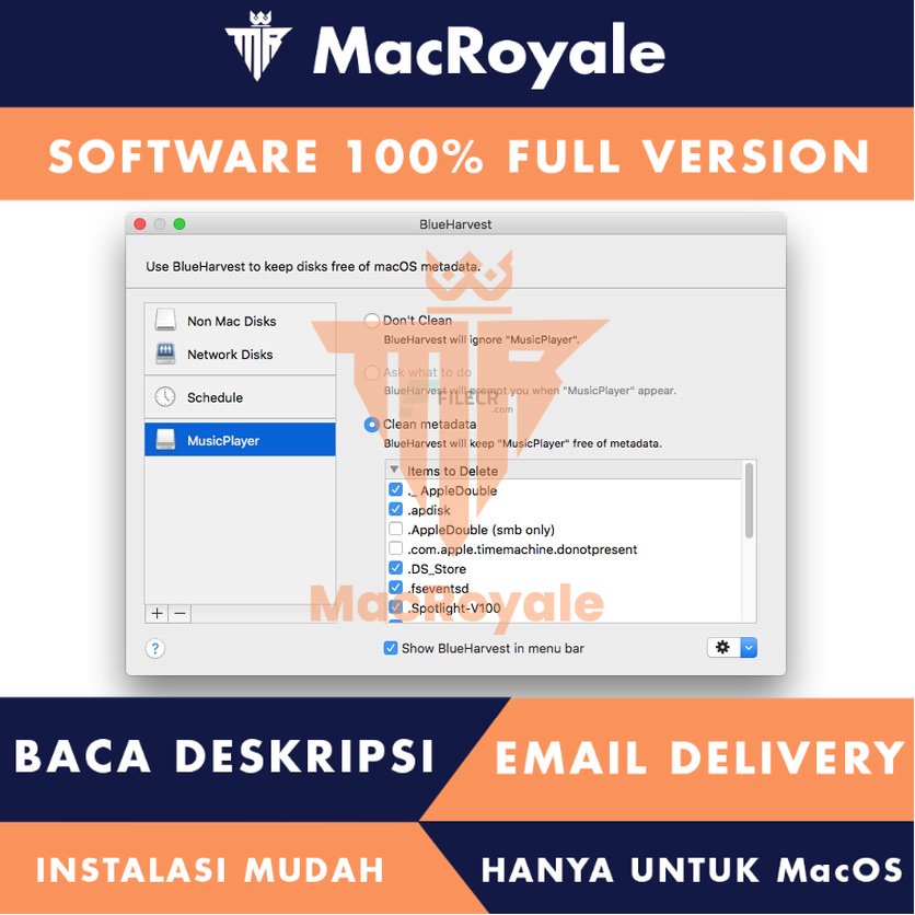 [MacOS] BlueHarvest Full Version Lifetime Full Garansi