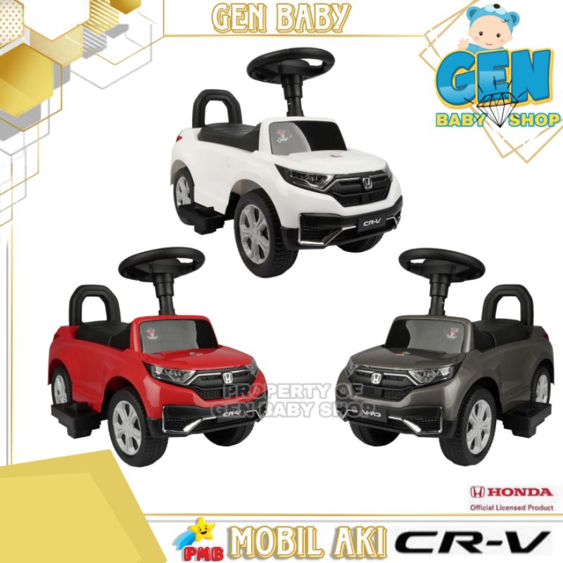 Mainan Anak Mobil Mobilan Aki HONDA CRV PMB K 606 C Mobil Mobilan Aki Rideon Set Hadiah Anak Cewek C