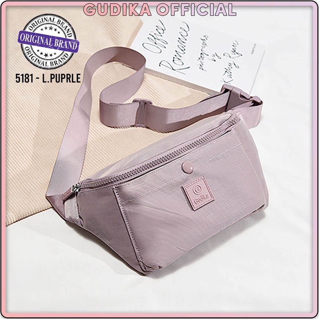 Tas Pinggang Wanita GUDIKA 5181 -  Waistbag - westbag - bumbag - beltbag - tas cewek - waterproof - fashion - tas korea - sling bag - tas mini