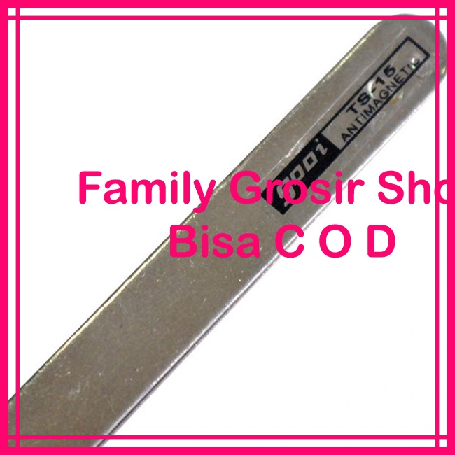 GOOI Pinset Siku Stainless Steel Laboratorium
