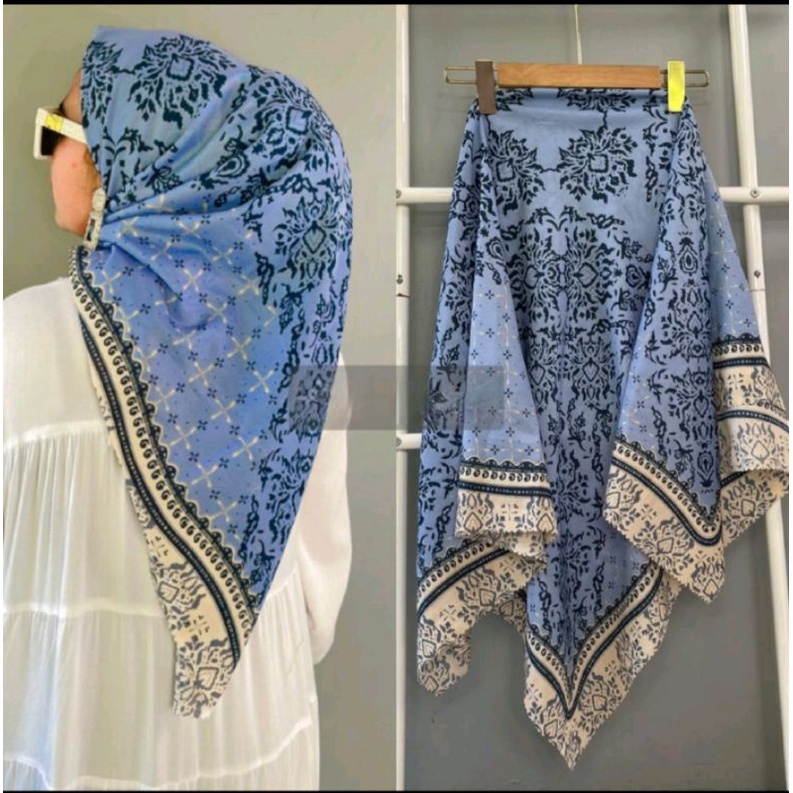 JILBAB SEGI EMPAT VOAL MOTIF/KEURUDUNG SEGI 4 MOTIF KH0032