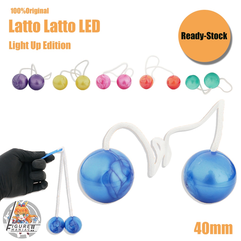 Figure Maniac - Latto Latto LED Latto Latto Nyala 40mm Mainan Anak Viral Nyala Mainan Anak Tiktok Murah Latto Latto Bagus Murah