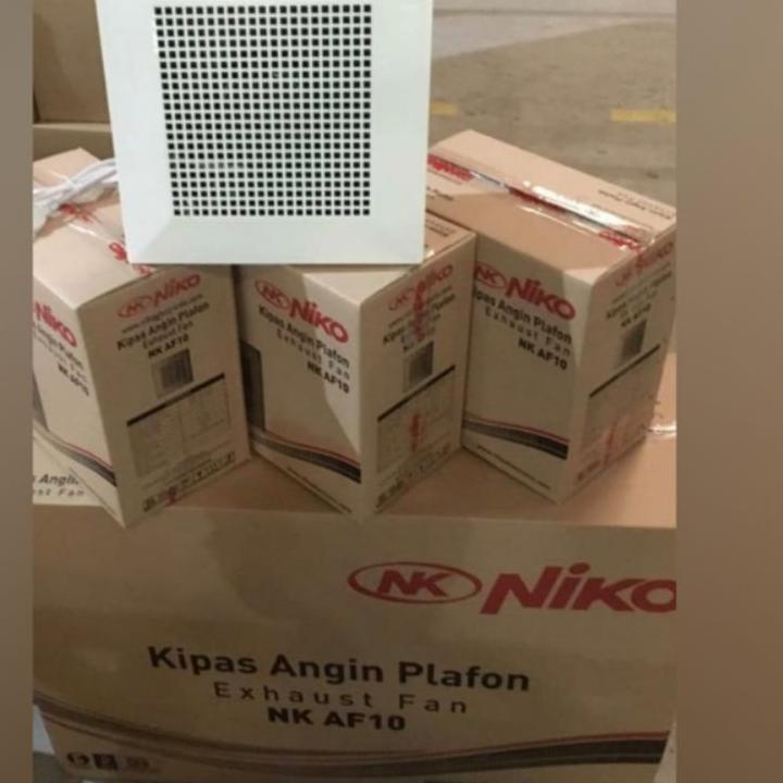 ➼ Niko NK-AF10 Exhaust Fan 10 inch - kipas angin Plafon NK AF10 ➣