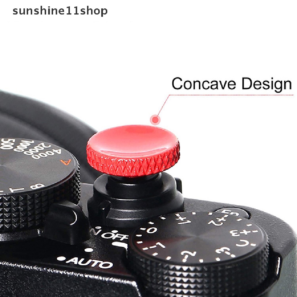 Sho 1Pc Tombol Rilis Rana Lembut Bahan Metal Pemicu Tahan Lama Untuk Kamera Micro-Slr N