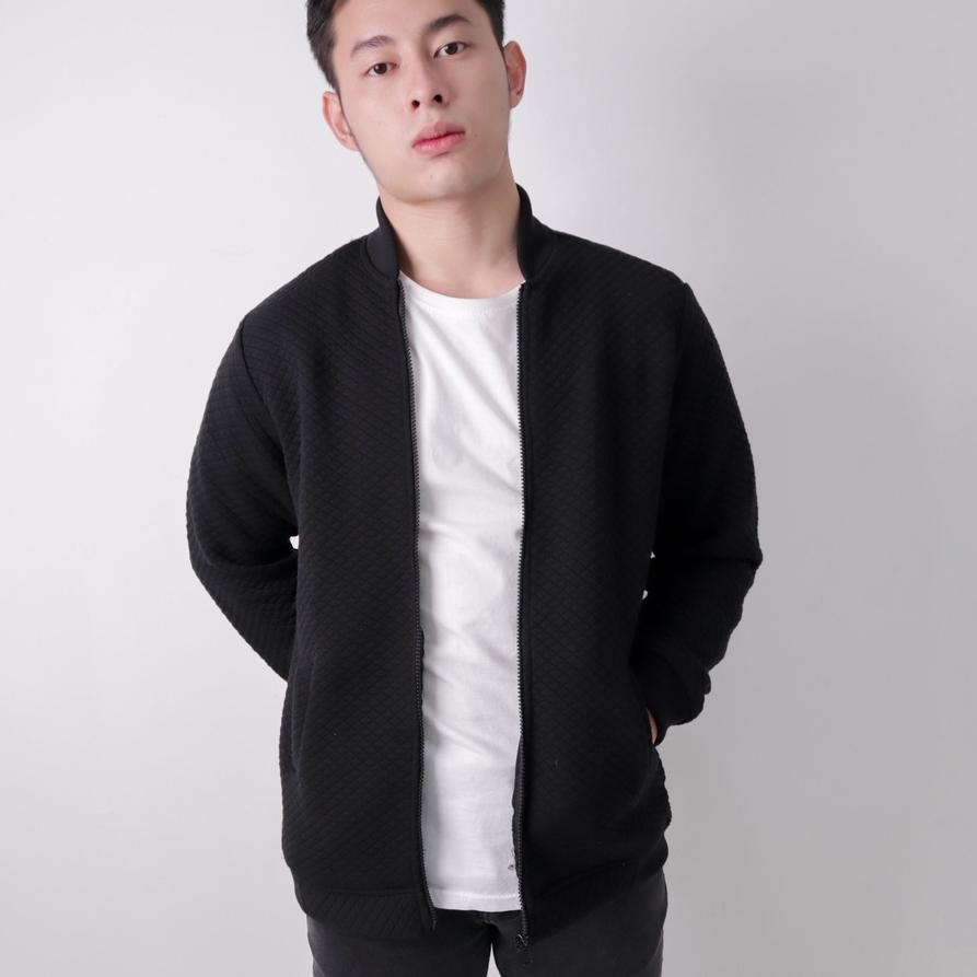 ☁ MSMO Men Basel Comfy Jacket Pria / Outer Cowo / Jaket Cowo ✰