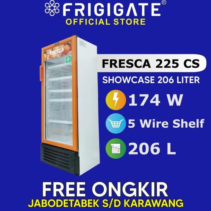 

Terbaru Showcase Fresca 225 Cs Frigigate Ready