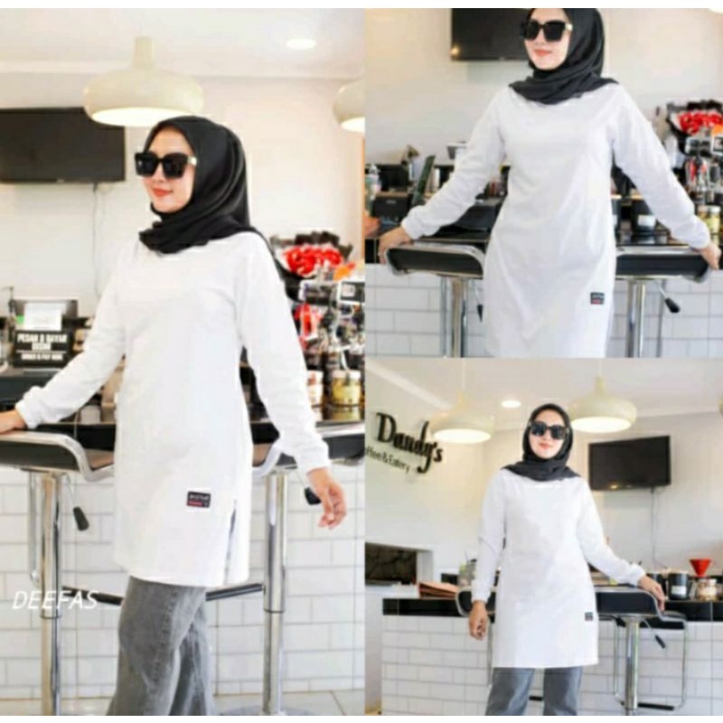 kaos wanita terbaru model tunik, atasan wanita terbaru