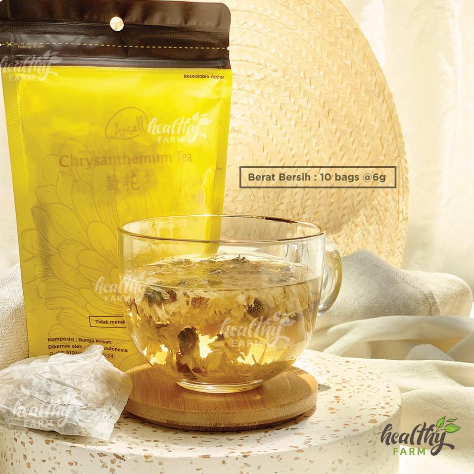

☼ Chrysanthemum Teabag Ansell / Teh Bunga Krisan Kering / Teh Bunga Chrysanthemum / Krisan Kuning ☋