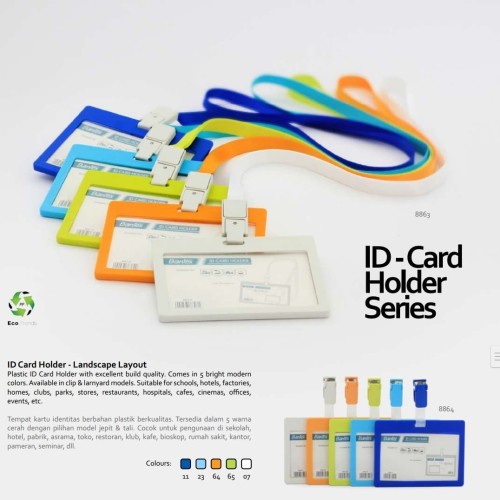 

R2GO - Bantex ID Card Holder Model Landscape 8863/8864