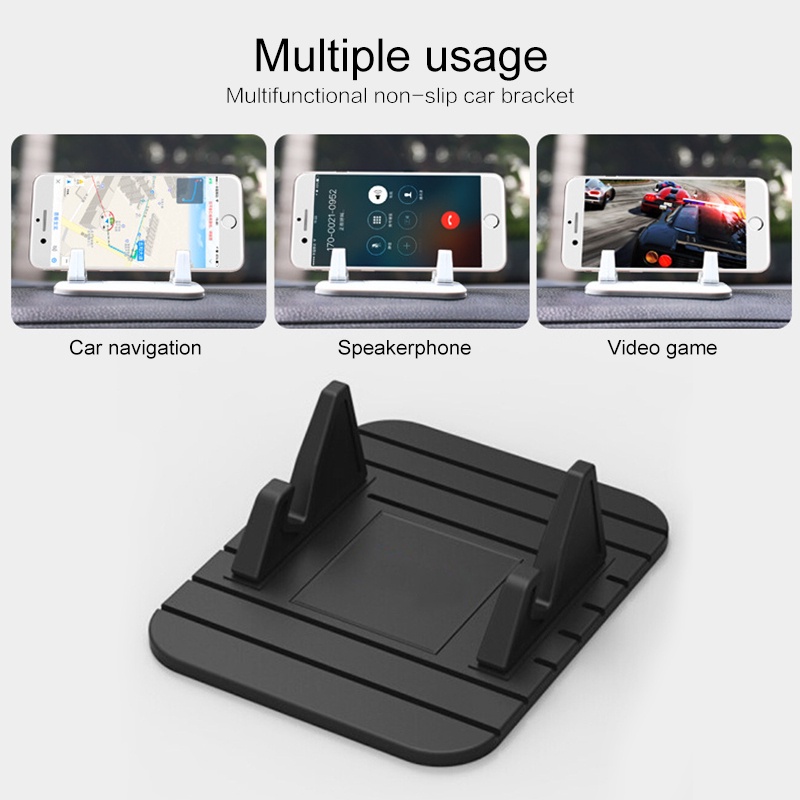 Universal Car Dashboard Dudukan Ponsel Anti Slip/Non Slip Pad Phone GPS Holder Mat/Dudukan Handphone Mount Cradle Portable Desktop Stand navigation bracket/Hot Sale