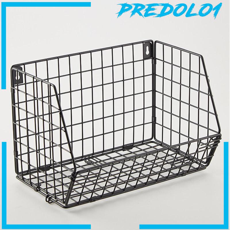 [Predolo1] Hanging Closet Organizer Keranjang Dinding Gantung Untuk Dapur Laundry Room Office