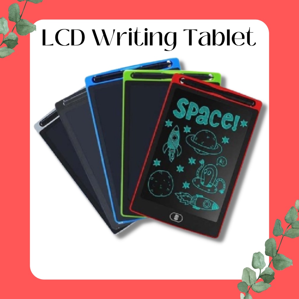 LCD Writing Tablet 8.5&quot; Eye Care Display Screen Lock Function Papan Tulis Anak/Dewasa