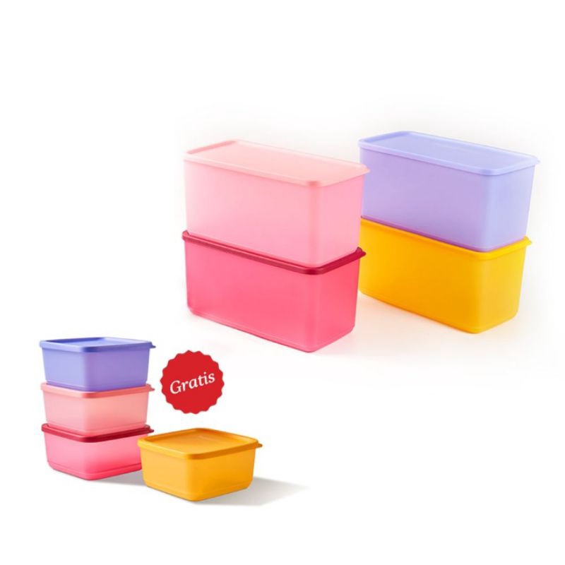 Funtastic four tupperware + free / toples tupperware