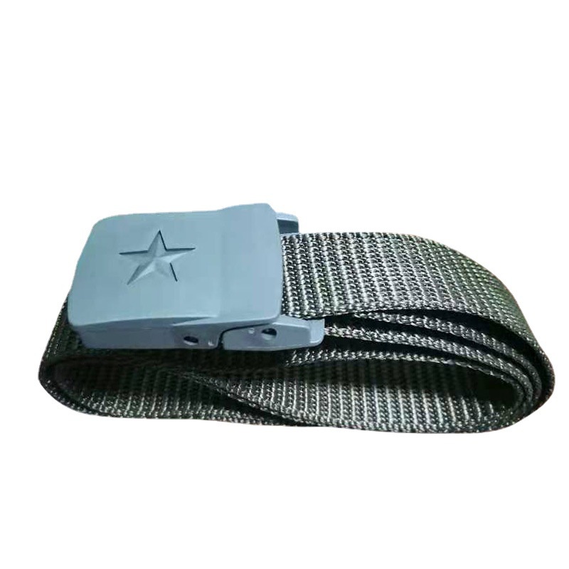 Ikat Pinggang Pria Wanita Unisex Canvas Tactical Military Belt Sabuk Pria Anti Metal Detector Ikat Pinggang Anak Sekolah Dan Kerja (Termurah Shopee)