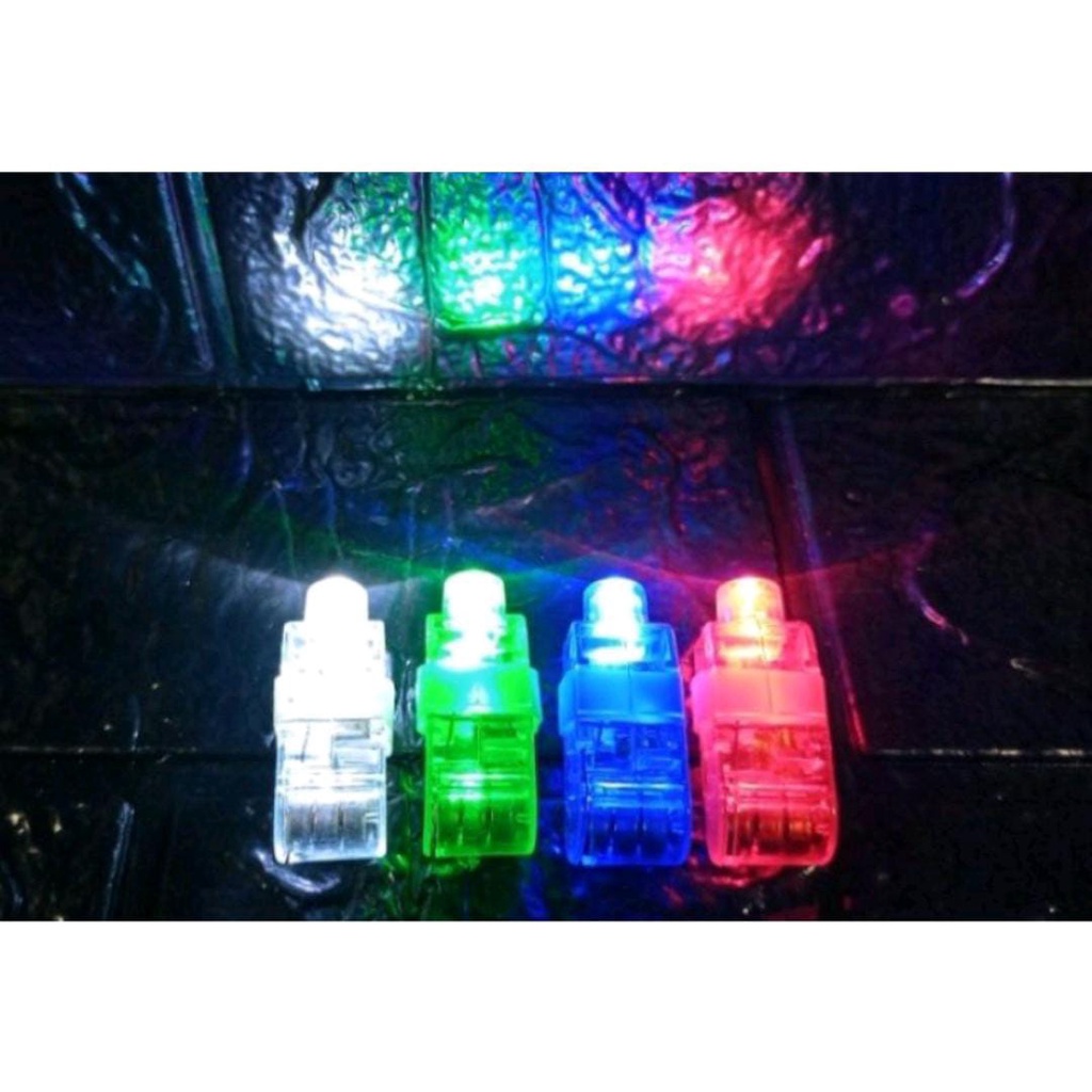 Mainan anak laser jari warna warni 1pcs