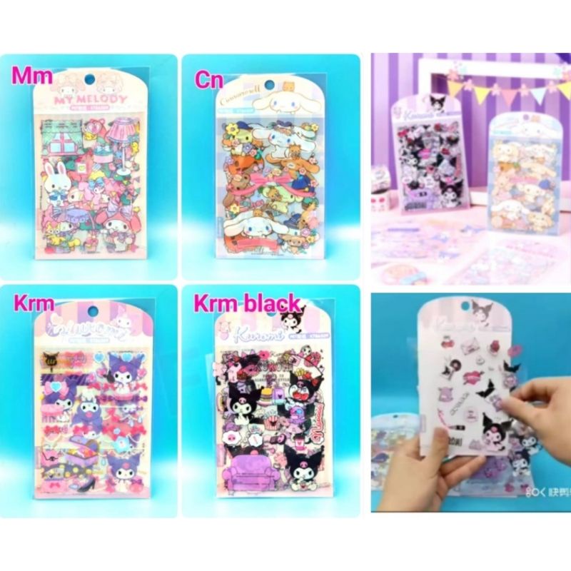 

CL Sticker isi 4 lbr Korumi Melody Cinamoroll ori