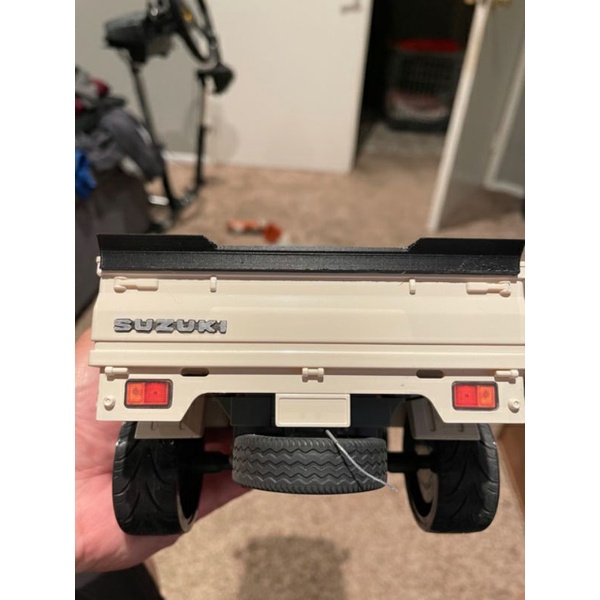 Duck tail spoiler WPL D12 3D Print pla+