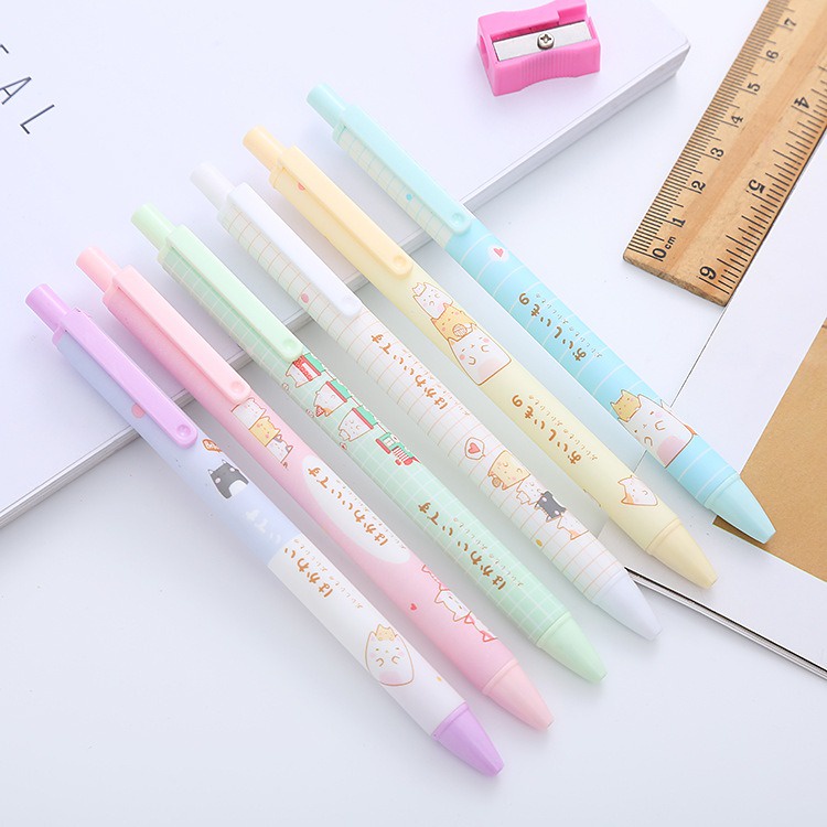 

IDgrosir 6pcs Pena Pulpen Pen Set Cetek Cetekan IDG-ST0306