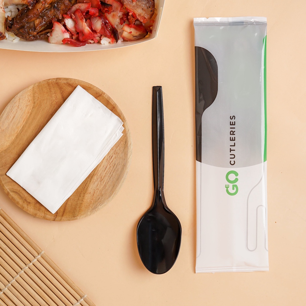 Set Sendok Plastik Tissue Tusuk Gigi Ecer Murah
