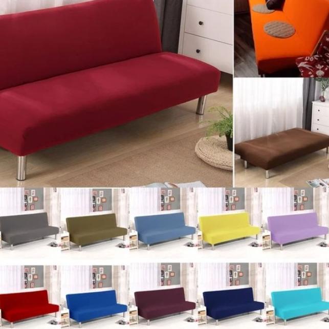 ❀ cover sofa bed INFORMA sarung penutup sofa  STRETCH sarung sofa bed ELASTIS ♢