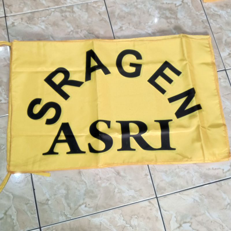 Bendera SRAGEN ASRI Bijian -+6090cm