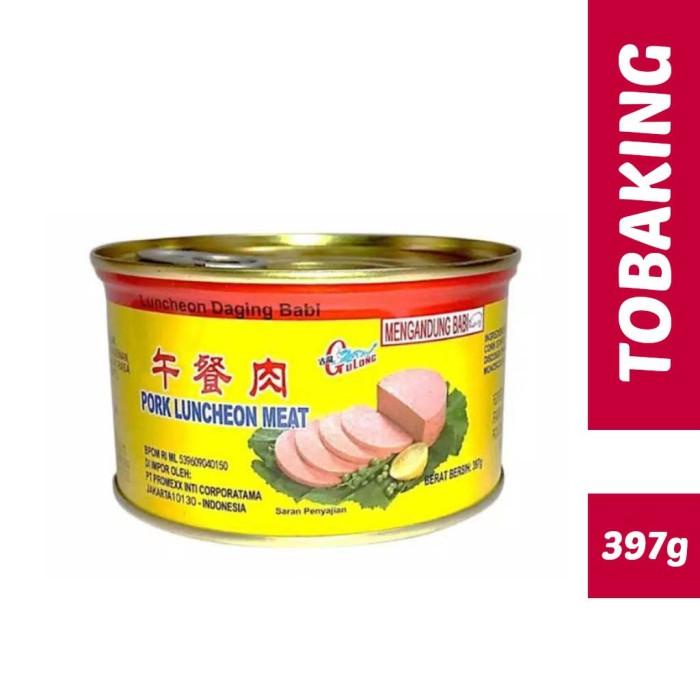 

Ham Babi Gulong kemasan 397 gr NON HALAL + KARDUS & BUBBLE Best Seller