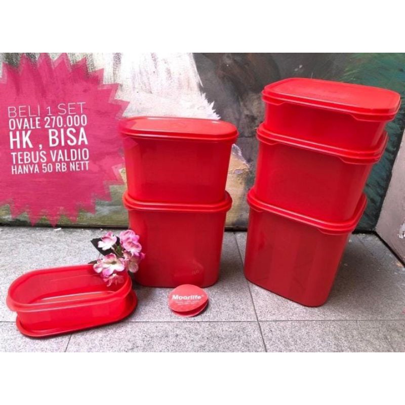 Moorlife///Ovale///Valdio///Promo///Tempatpenyimpananmakanan