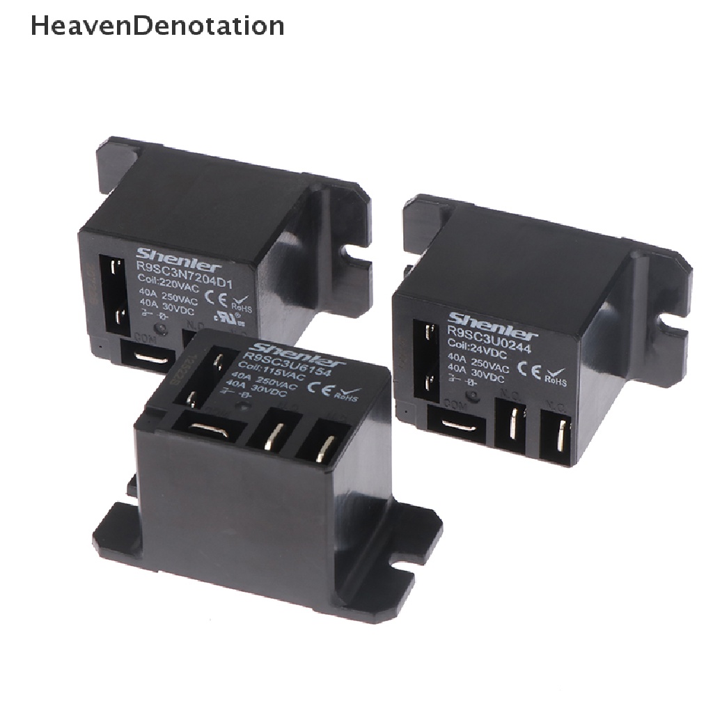 [HeavenDenotation] R9sc3n7204d1 Tipe Sama Relay Pengganti NT90TPNCE220CB 220V 115V 24V 40A HDV Arus Tinggi