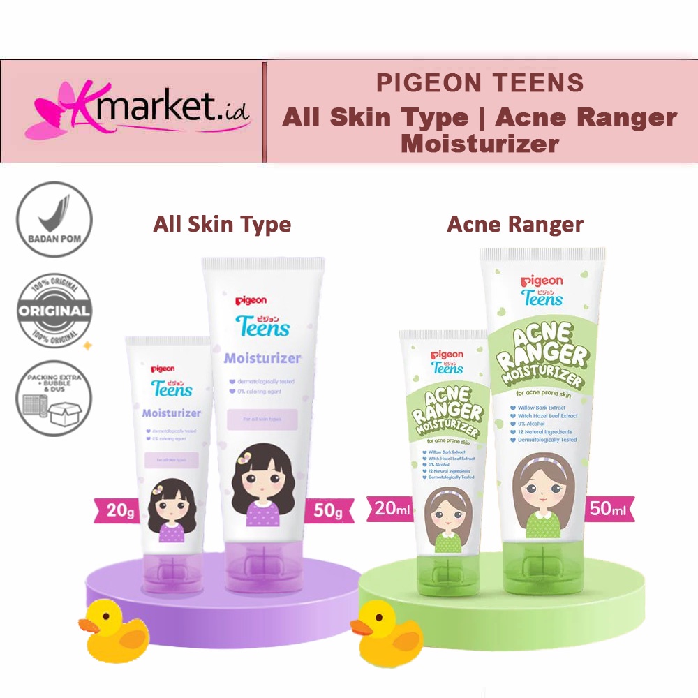 PIGEON Moisturizer For All Skin Type | Acne Fighter 20Ml | 50ml