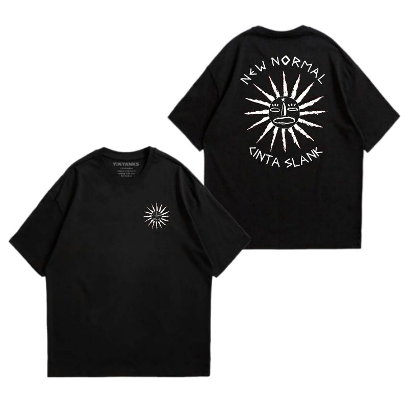 T-SHIRT SLANK / NEW NORMAL CINTA / KAOS SLANK / BAJU SLANK / NGANGKANG STORE