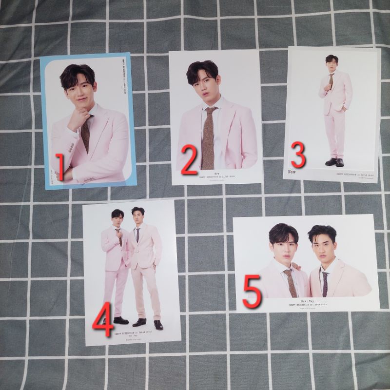 {READY STOCK} POSTCARD TAYNEW GMMTV EXHIBITION IN JAPAN