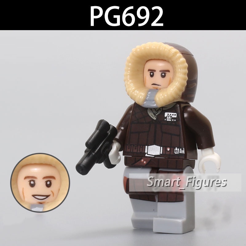 Mainan Edukasi Anak Star Wars Luke Qui-Gon Ventress Minifigure Rakitan Mainan Hadiah Ulang Tahun