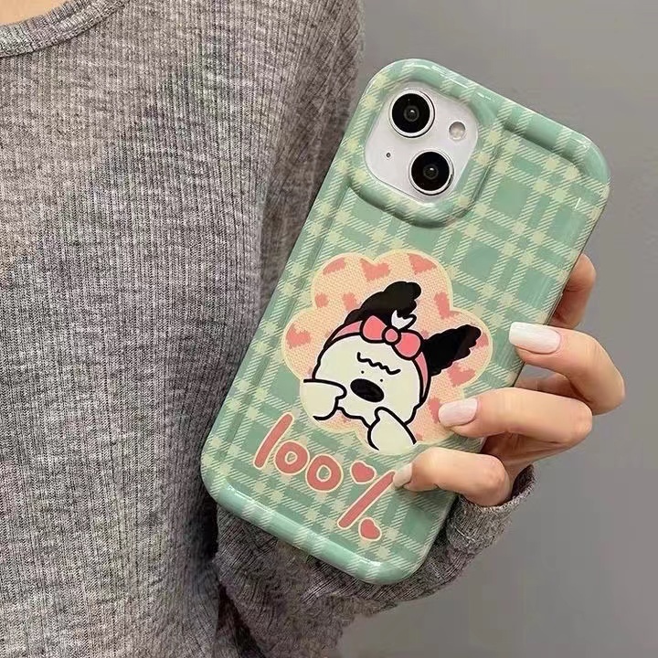 IPHONE Soft Phone Case Kompatibel Untuk Iphone14 13 11 12 Pro XS Max X Xr7 +8 Plus Casing Anjing Lucu TPU Silikon Shockproof Cover