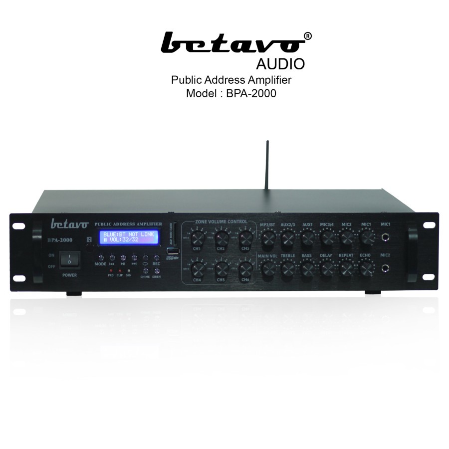 Betavo Public Address Amplifier BPA 2000