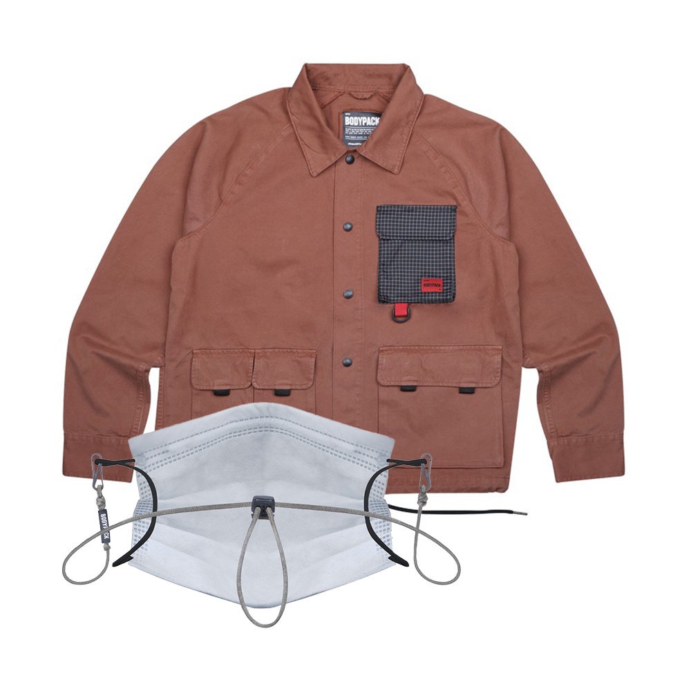 Bodypack Caster Masker Strap Free Denzel Jacket