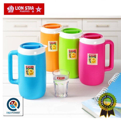 LION STAR Thermos Air / Water Jug 2.5 Liter / Teko Air Hot &amp; Cold